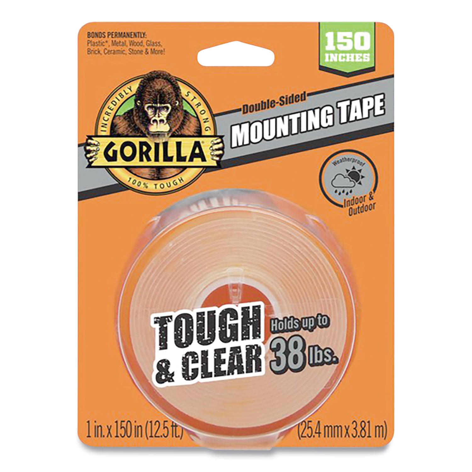 tough-&-clear-double-sided-mounting-tape-permanent-holds-up-to-025-lb-per-inch-1-x-125-ft-clear_gor6036002 - 1