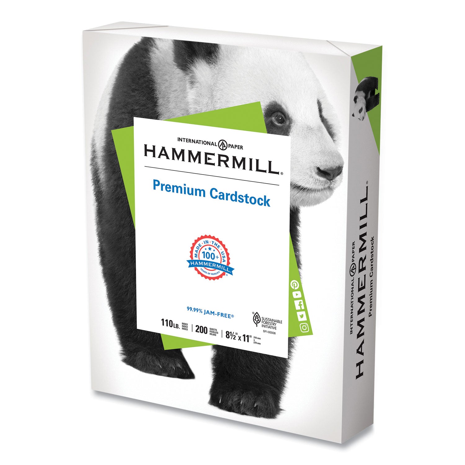 premium-cardstock-110-lb-index-weight-85-x-11-white-200-ream_ham168380r - 1