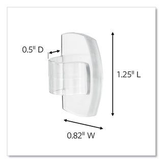all-weather-hooks-and-strips-small-plastic-clear-05-lb-capacity-30-clips-and-32-strips-pack_mmm17017clraw30 - 3