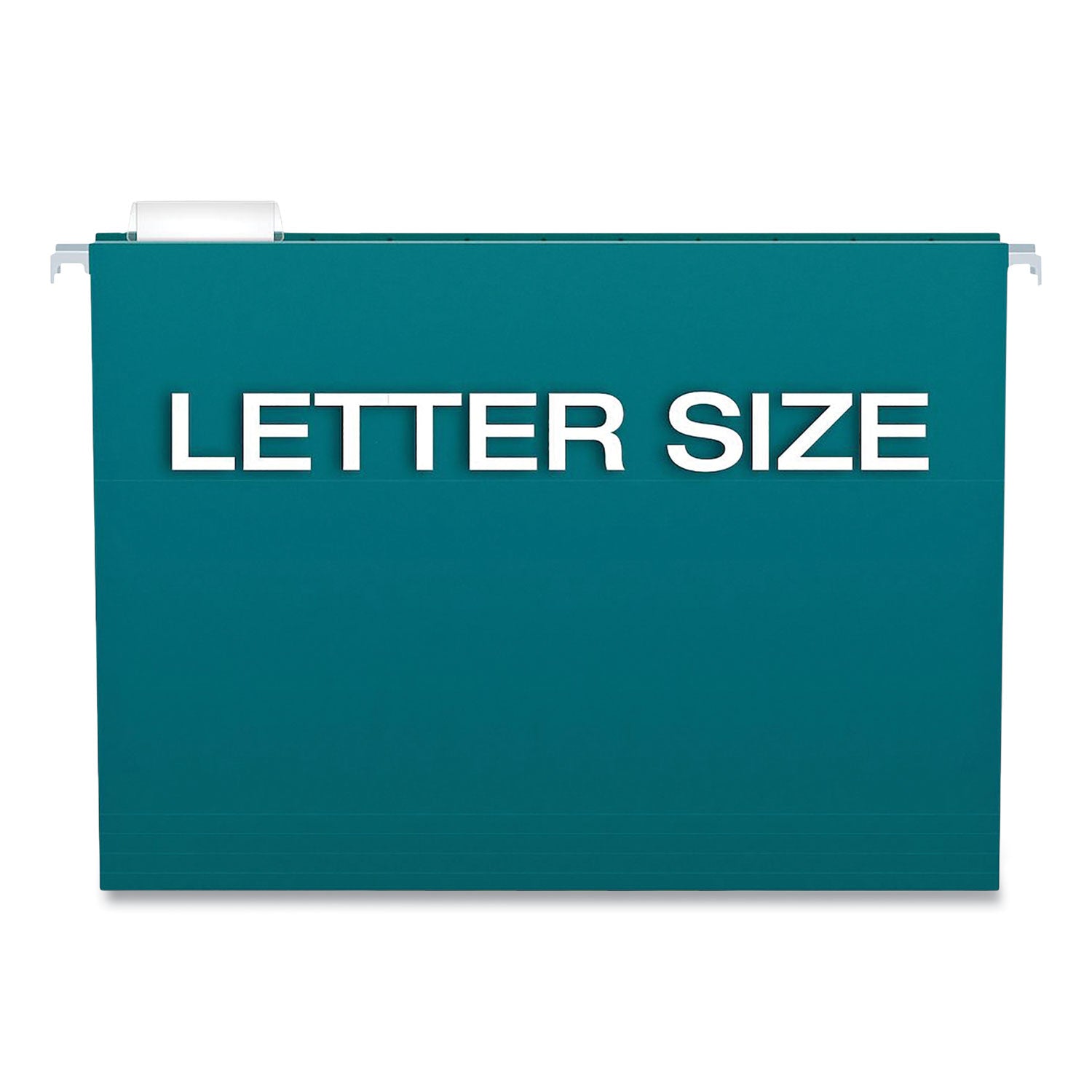 Recycled Hanging File Folders, Letter Size, 1/5-Cut Tabs, Assorted Colors, 25/Box
