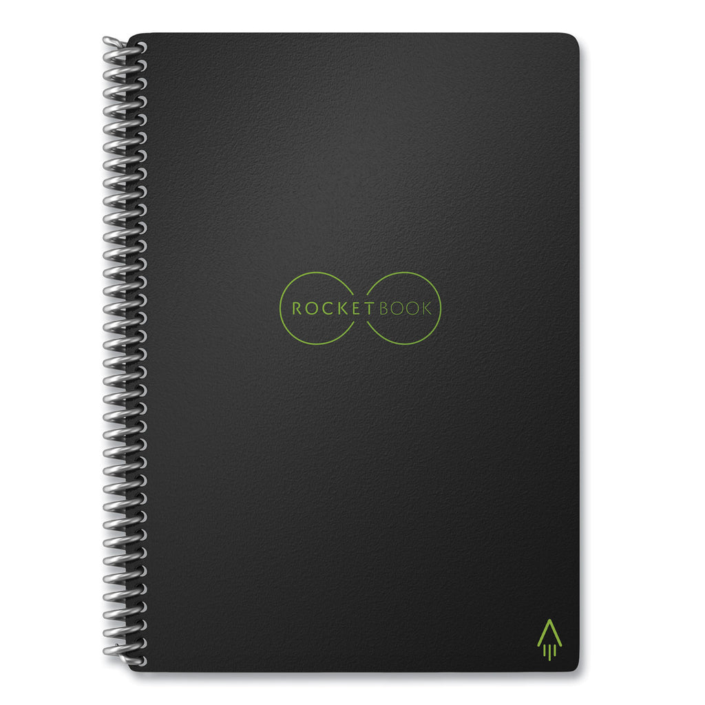 Core Smart Notebook, Dotted Rule, Black Cover, (18) 8.8 x 6 Sheets