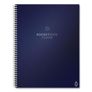 Fusion Smart Notebook, Seven Assorted Page Formats, Blue Cover, (21) 11 x 8.5 Sheets