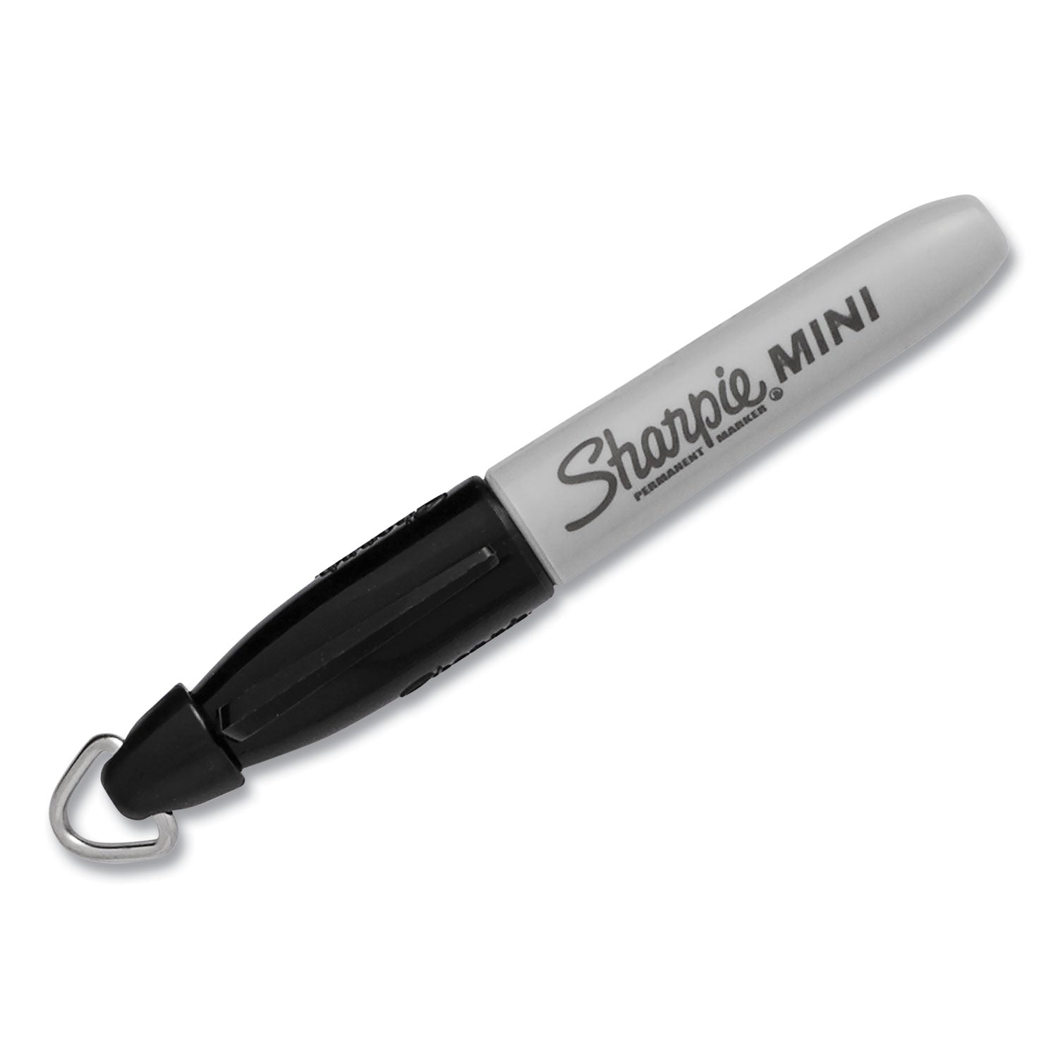 Mini Permanent Marker, Fine Bullet Tip, Black, 72/Pack
