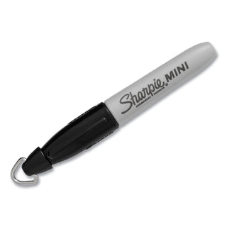 Mini Permanent Marker, Fine Bullet Tip, Black, 72/Pack