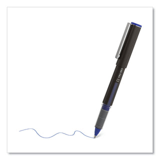 roller-ball-pen-stick-fine-05-mm-blue-ink-black-blue-clear-barrel-3-pack_tud57320 - 3