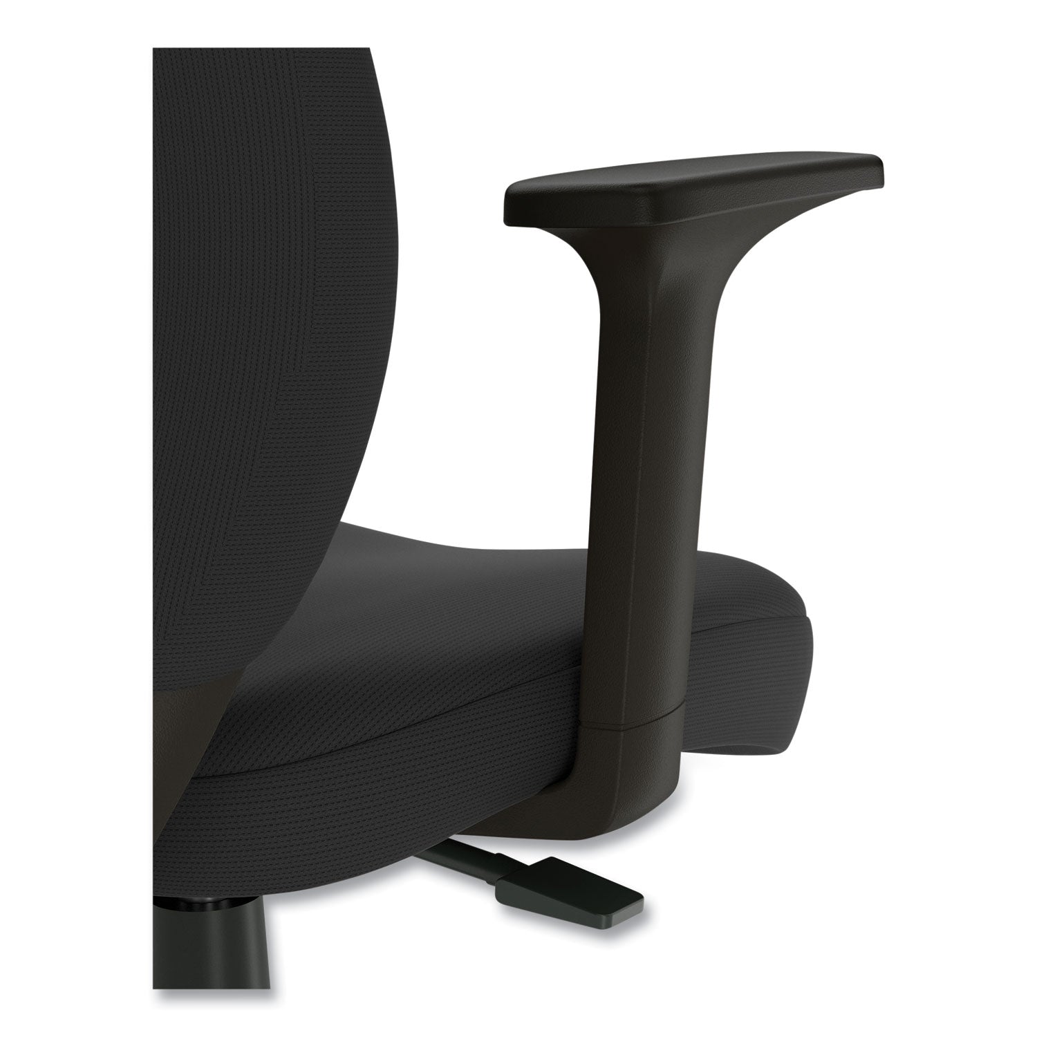 essentials-fabric-drafting-stool-with-arms-supports-up-to-275-lb-black-seat-back-black-base_uos59388 - 4