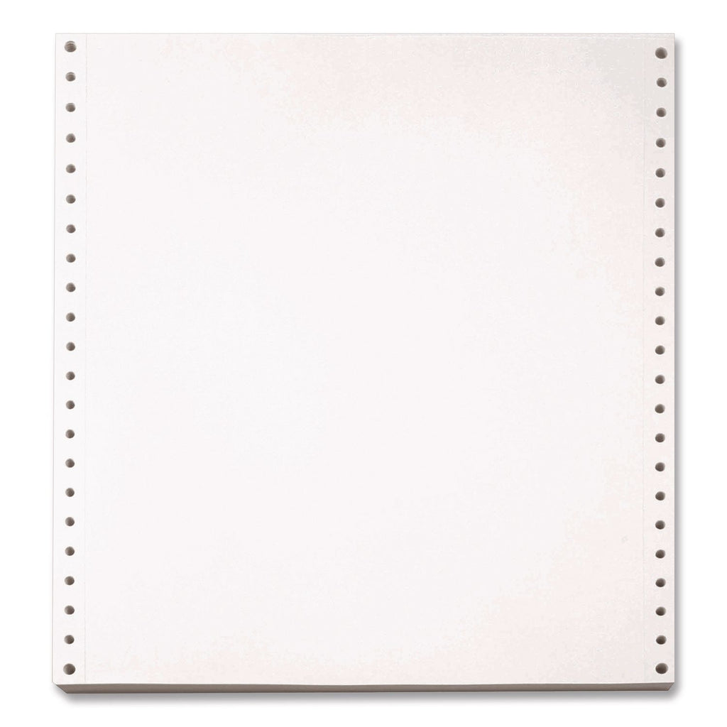 Computer Printout Paper, 1-Part, 20 lb Bond Weight, 9.5 x 11, White, 2,700/Carton