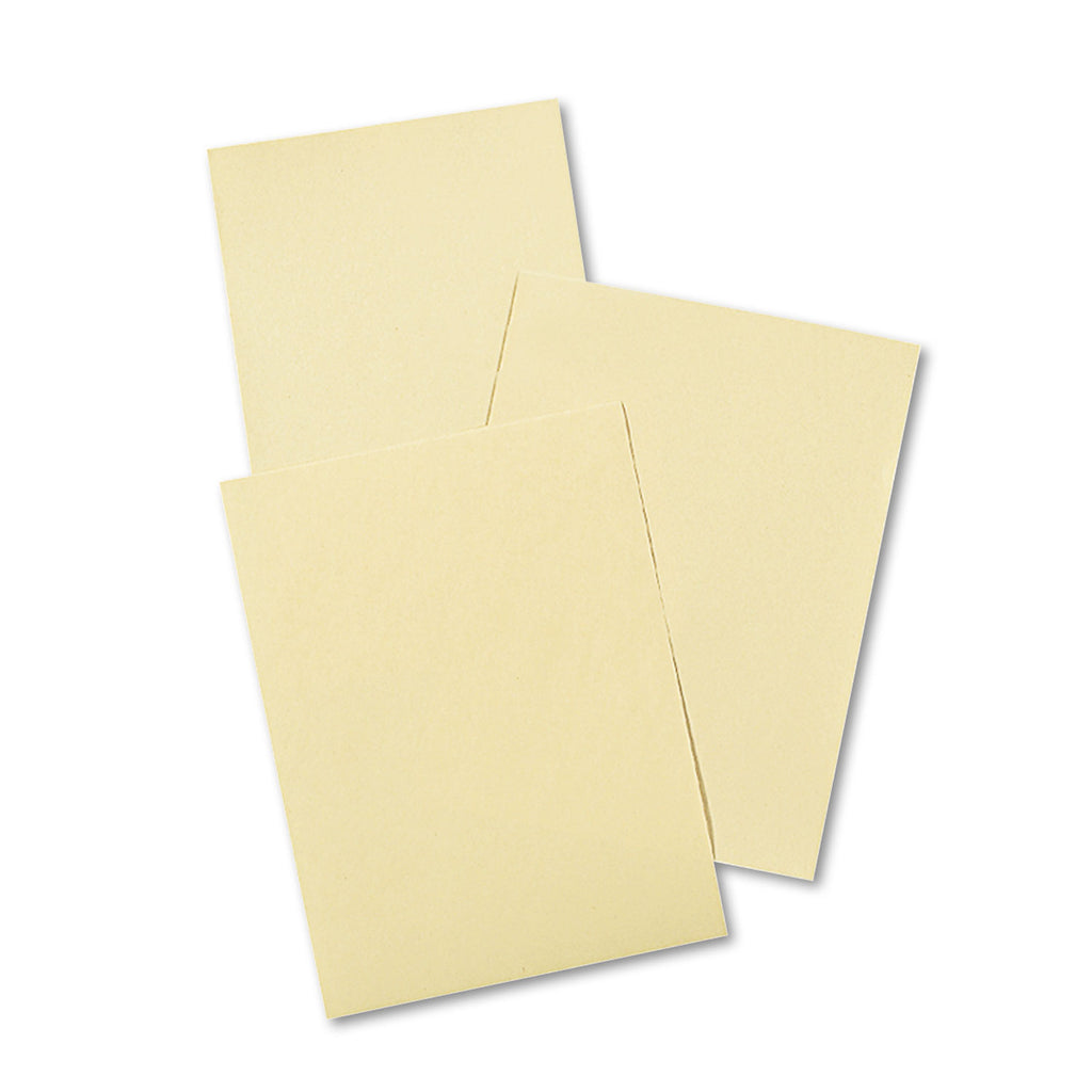 Cream Manila Drawing Paper, 60 lb Cover Weight, 9 x 12, Cream Manila, 500/Ream