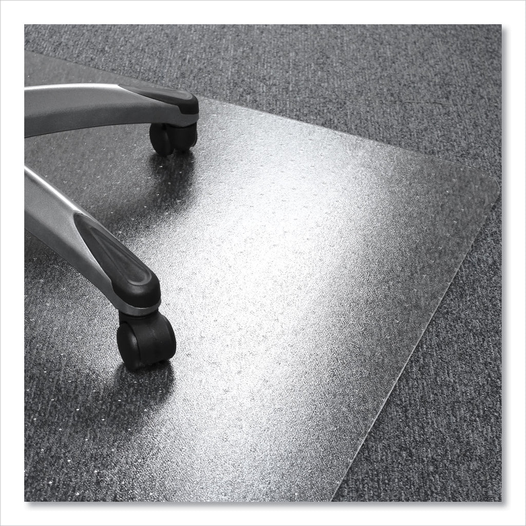 Cleartex Ultimat Polycarbonate Chair Mat for High Pile Carpets, 60 x 48, Clear