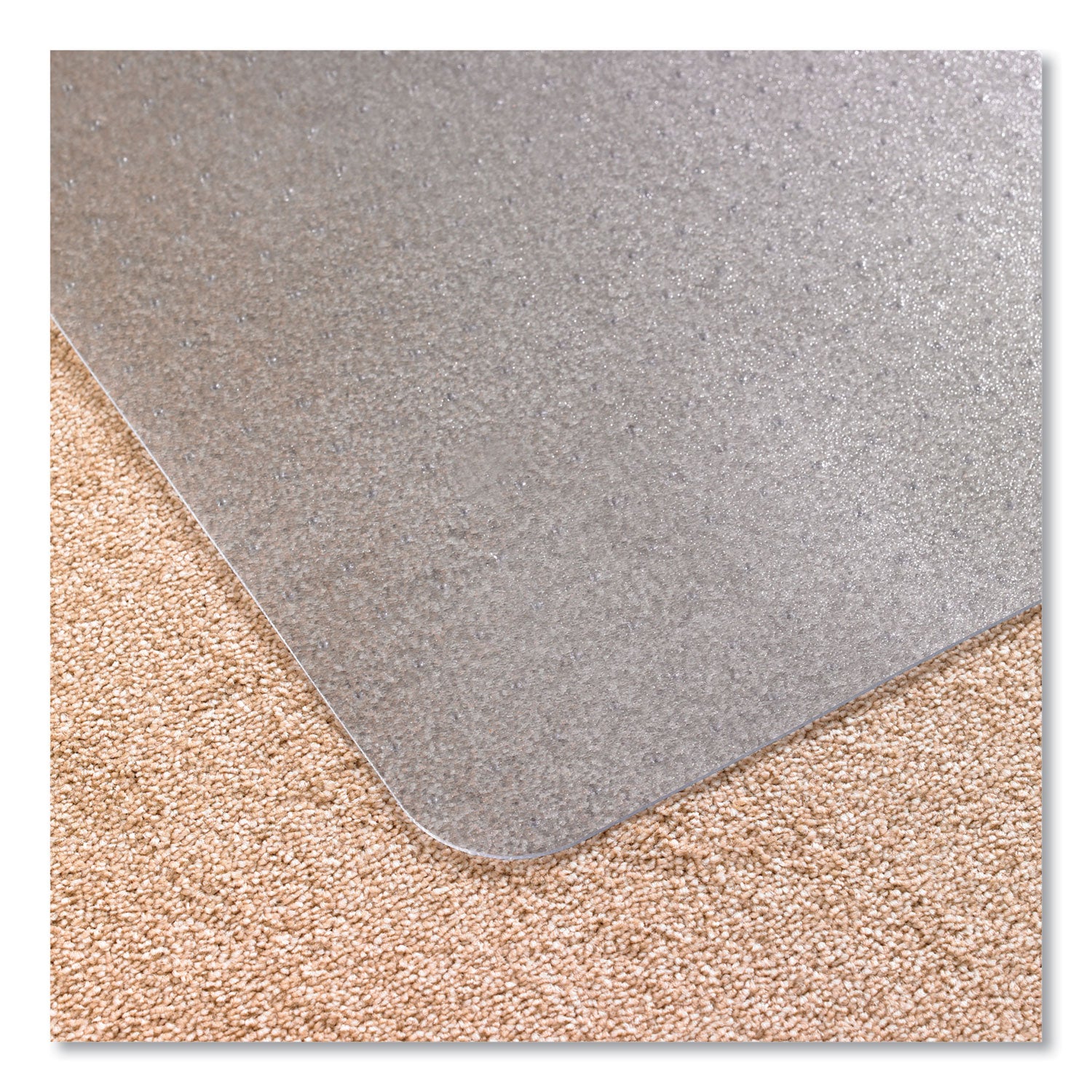 Cleartex Advantagemat Phthalate Free PVC Chair Mat for Low Pile Carpet, 48 x 36, Clear - 