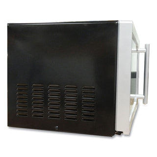 0.7 Cu.ft Capacity Microwave Oven, 700 Watts, Stainless Steel and Black, Sold as 1 Each - 4