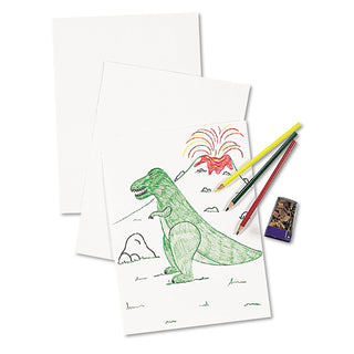 White Drawing Paper, 78 lb Text Weight, 9 x 12, Pure White, 500/Ream