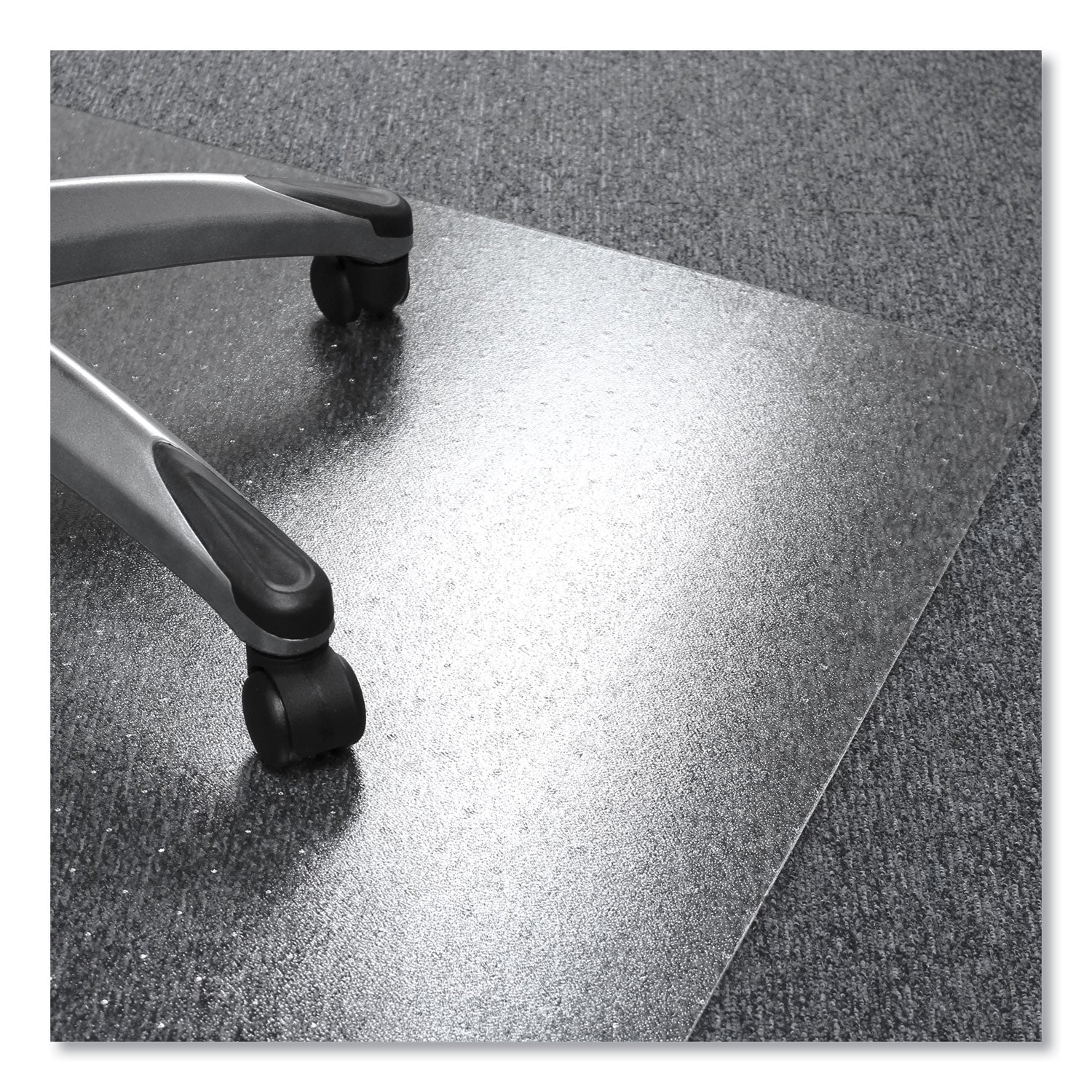 cleartex-ultimat-polycarbonate-chair-mat-for-low-medium-pile-carpet-48-x-53-clear_flrer1113423er - 2