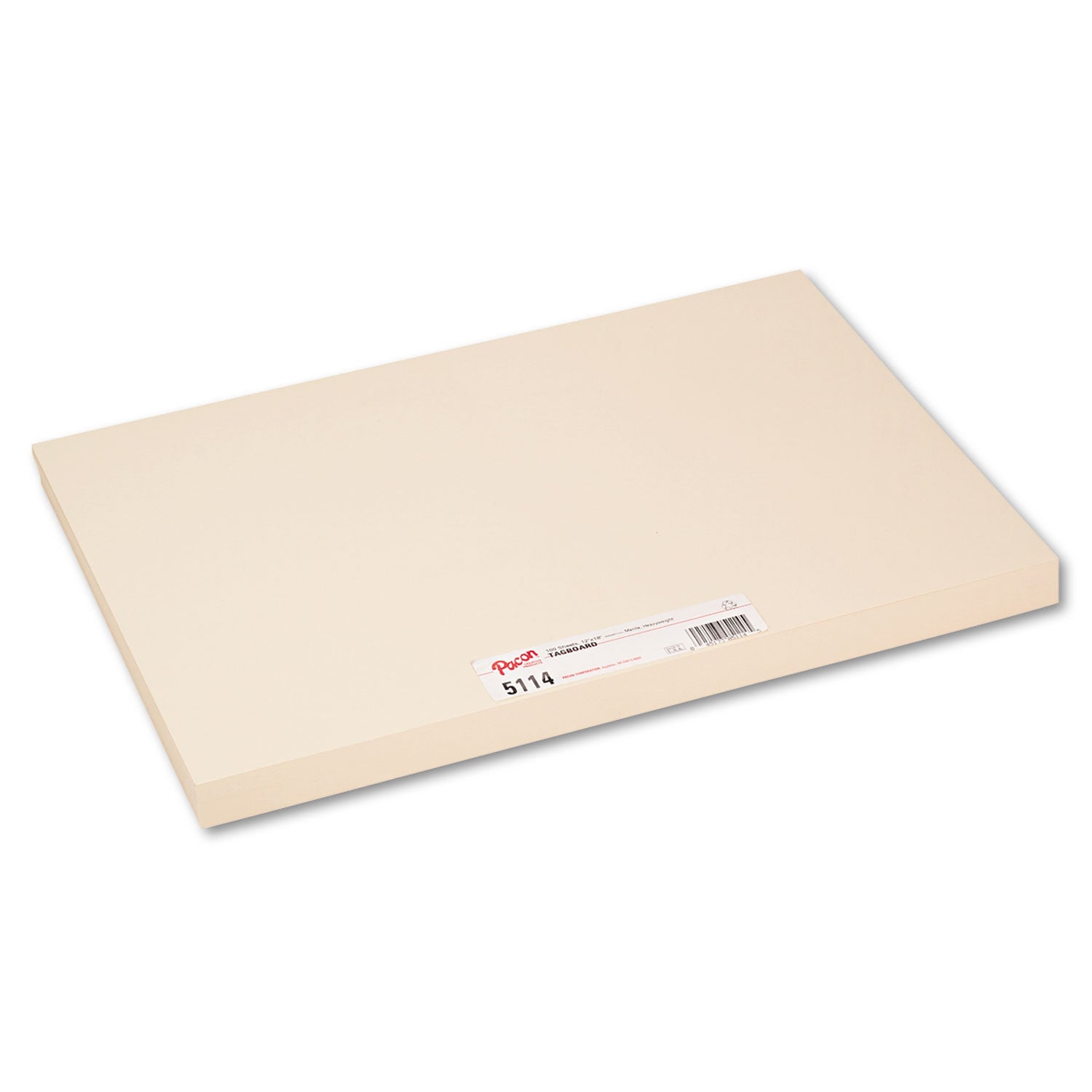 Heavyweight Tagboard, 12 x 18, Manila, 100/Pack