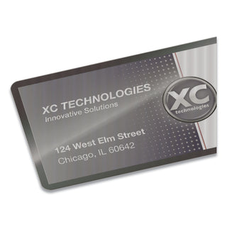 Self-Adhesive Laminating Pouches, 5 mil, 3.88" x 2.38", Gloss Clear, 5/Pack - 5