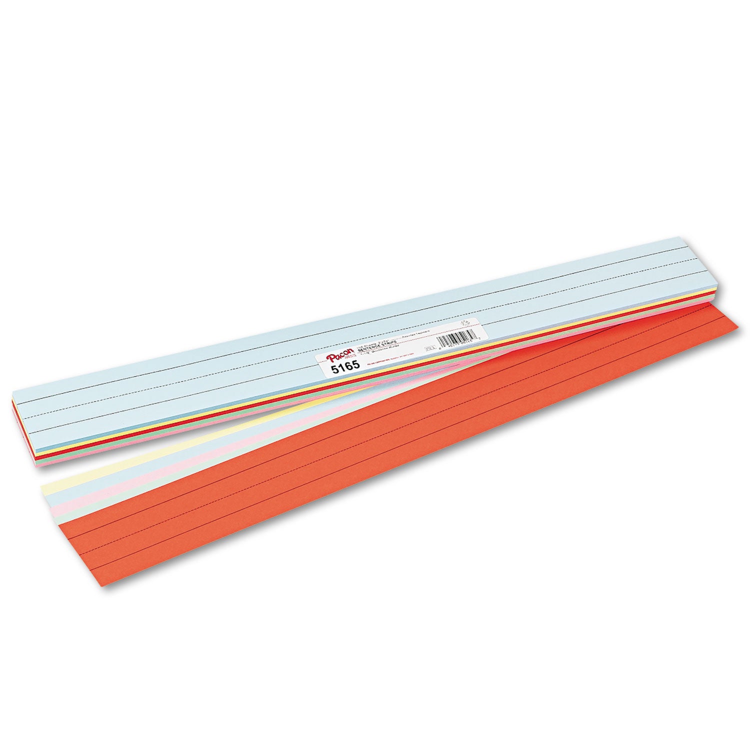 Sentence Strips, 24 x 3, Assorted Colors, 100/Pack - 