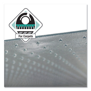 cleartex-ultimat-polycarbonate-chair-mat-for-low-medium-pile-carpet-48-x-60-clear_flrer1115223er - 3