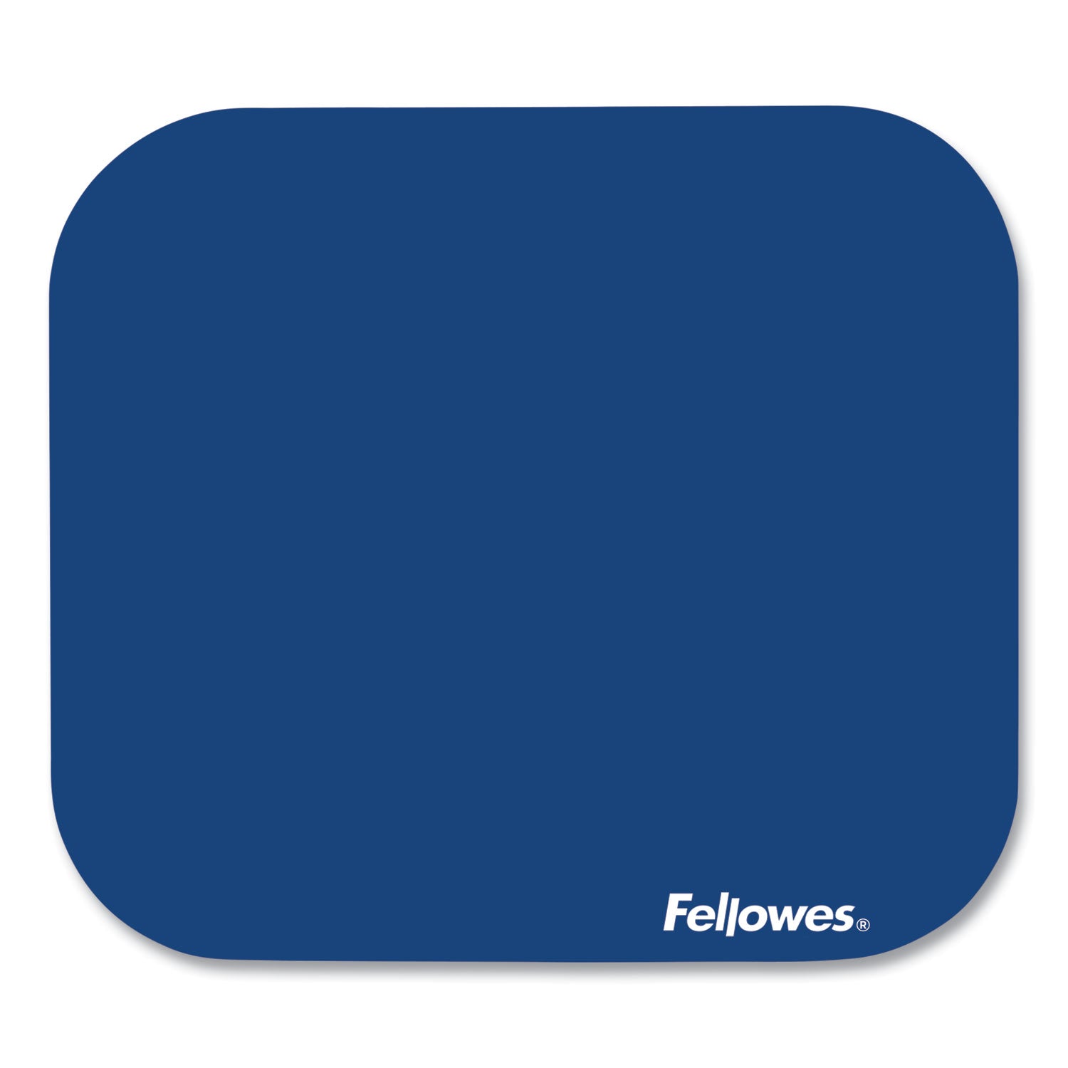 Polyester Mouse Pad, 9 x 8, Blue - 4