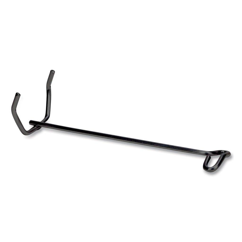 Desk Tray Stacking Posts for 5" Capacity Trays, Wire, Black, 4 Posts/Set - 