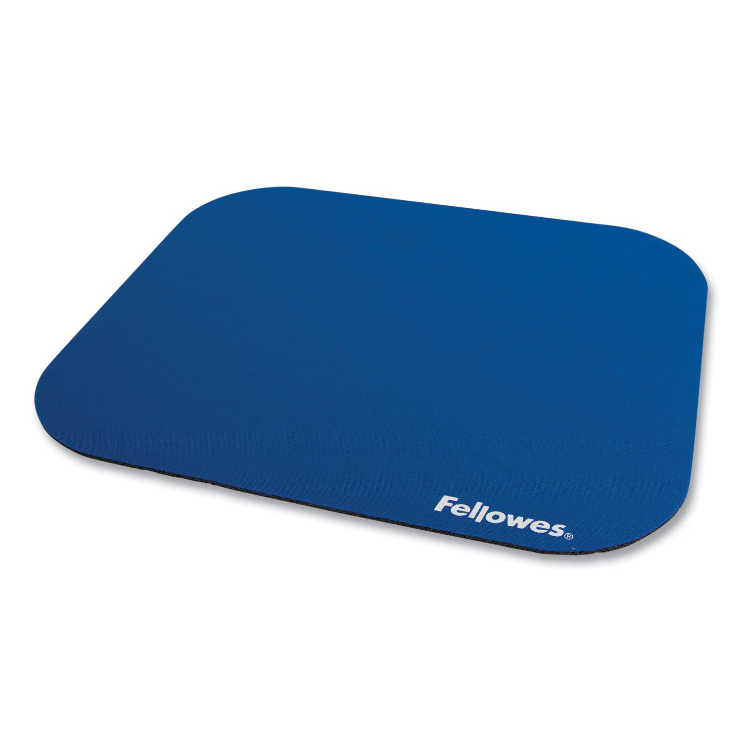 Polyester Mouse Pad, 9 x 8, Blue - 