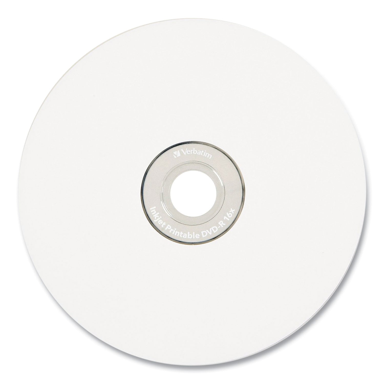 DVD-R Recordable Disc, 4.7 GB, 16x, Spindle, White, 50/Pack - 