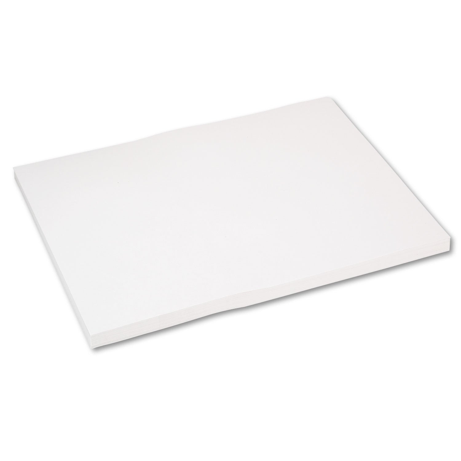 Medium Weight Tagboard, 18 x 24, White, 100/Pack - 