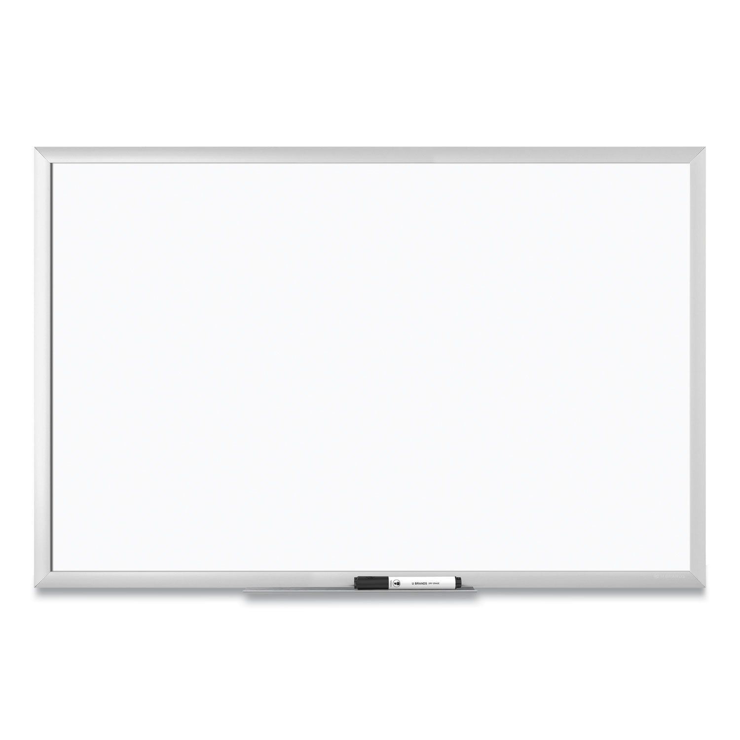 melamine-dry-erase-board-35-x-23-white-surface-silver-frame_ubr031u0001 - 4