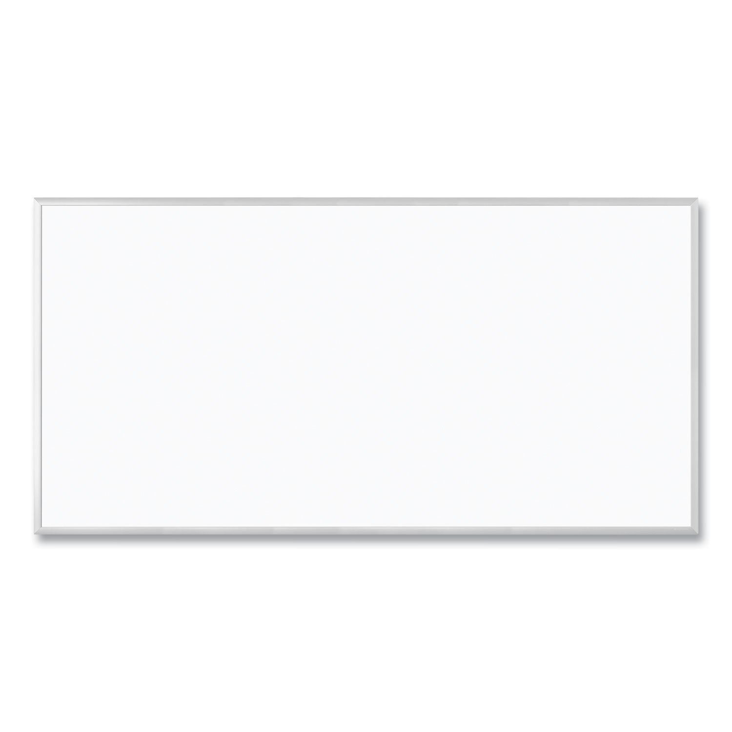 Magnetic Dry Erase Board with Aluminum Frame, 95 x 47, White Surface, Silver Frame