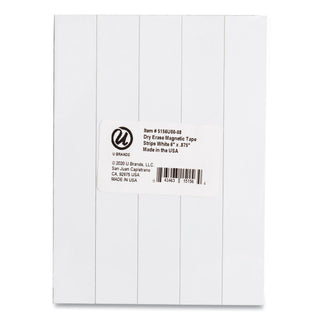 dry-erase-magnetic-tape-strips-6-x-088-white-25-pack_ubrfm2518 - 5