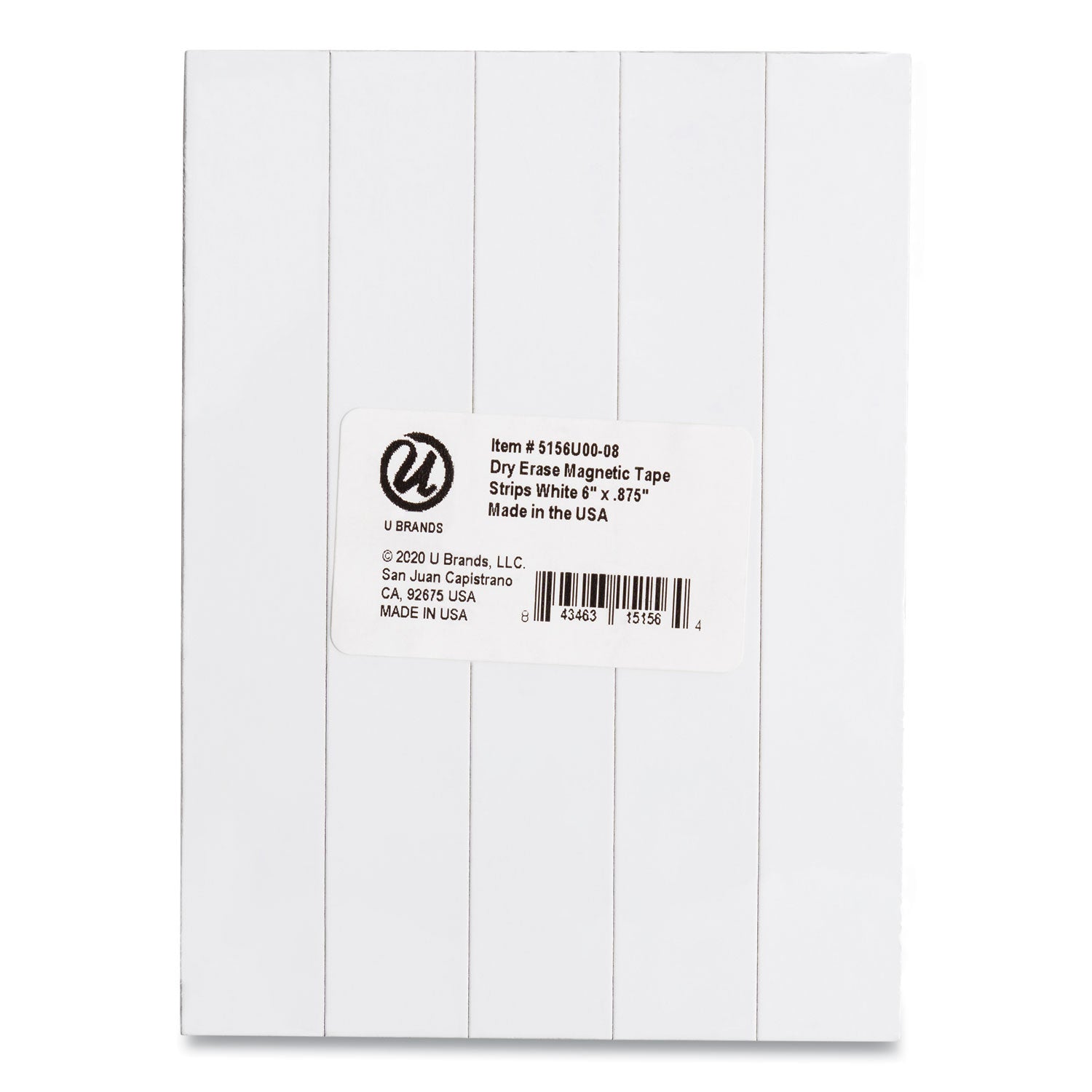 dry-erase-magnetic-tape-strips-6-x-088-white-25-pack_ubrfm2518 - 5