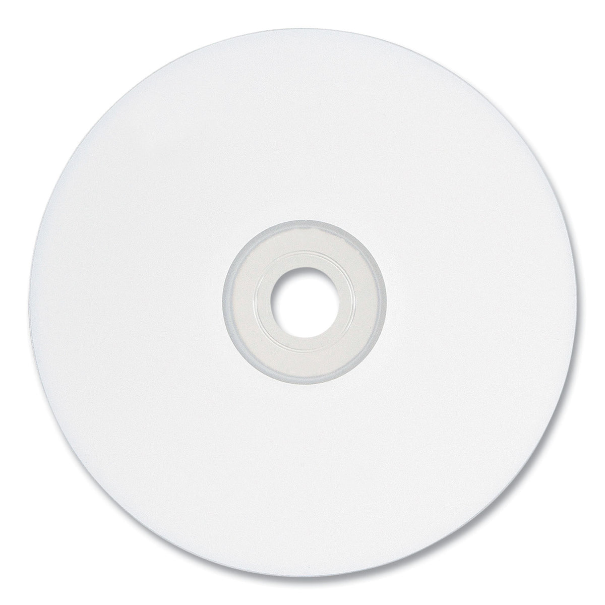 CD-R Printable Recordable Disc, 700 MB/80 min, 52x, Spindle, White, 100/Pack