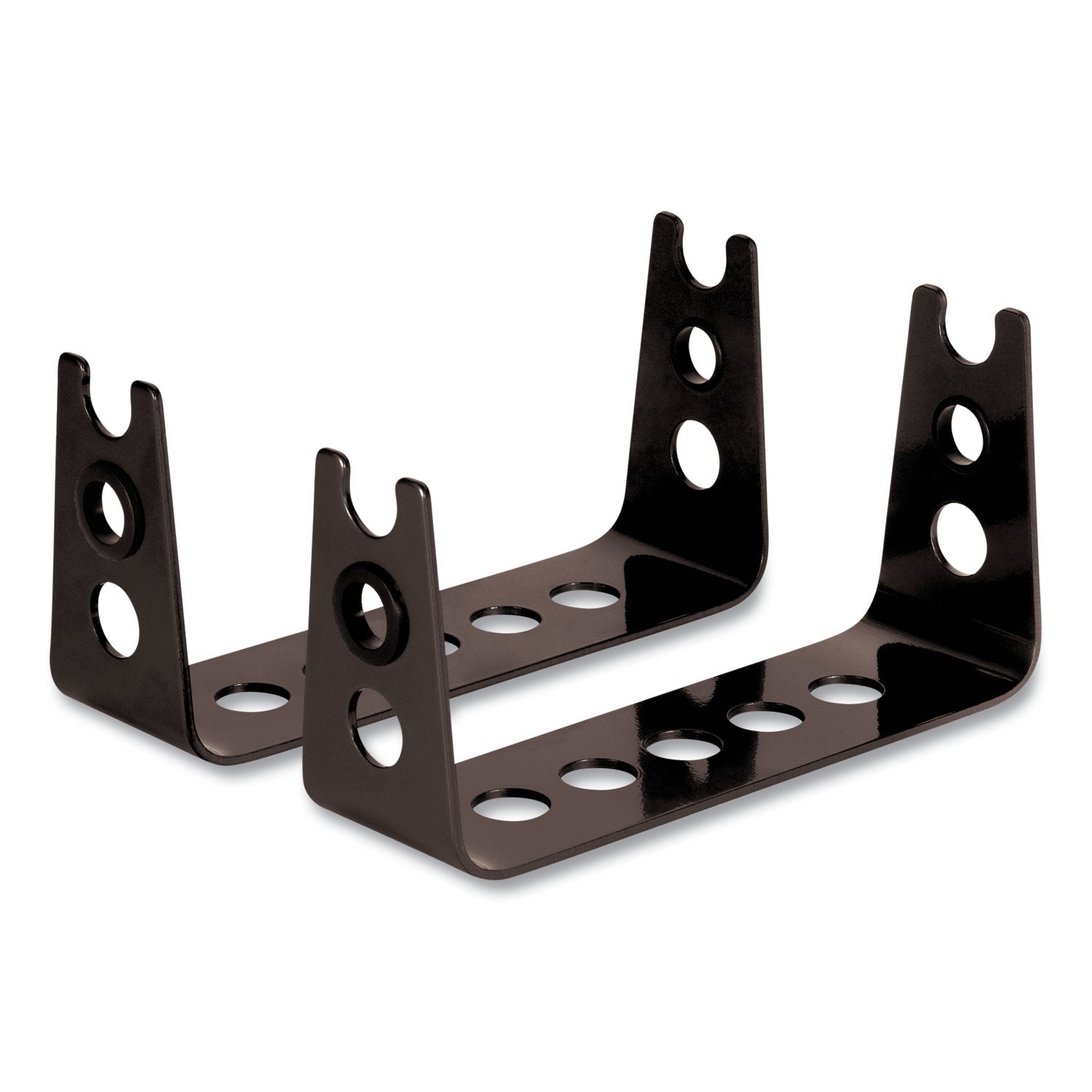 Metal Art Monitor Stand Risers, 4.75 x 8.75 x 2.5, Black - 