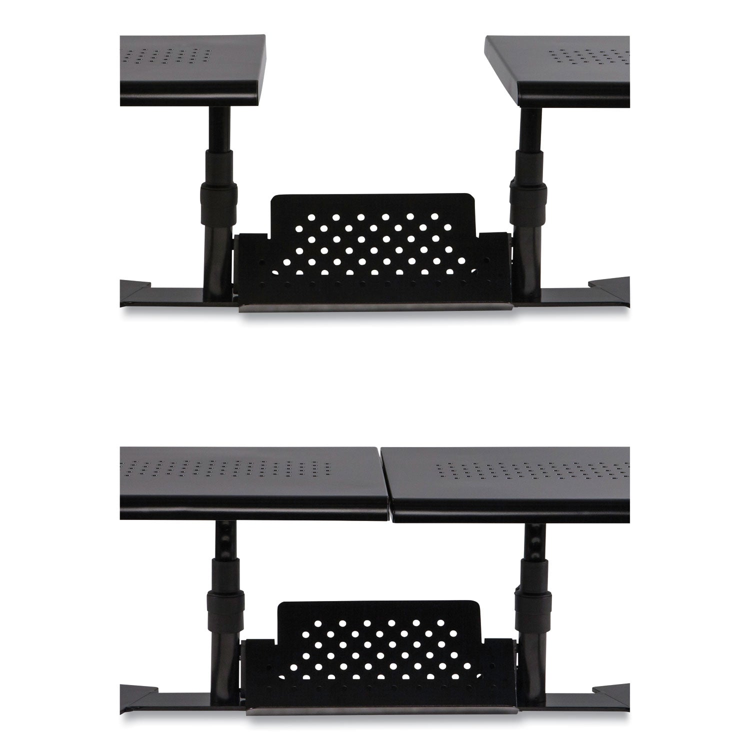 metal-art-ergotwin-dual-monitor-stand-256-to-331-x-126-x-62-to-86-black-supports-20-lb-shelf_asp31883 - 3