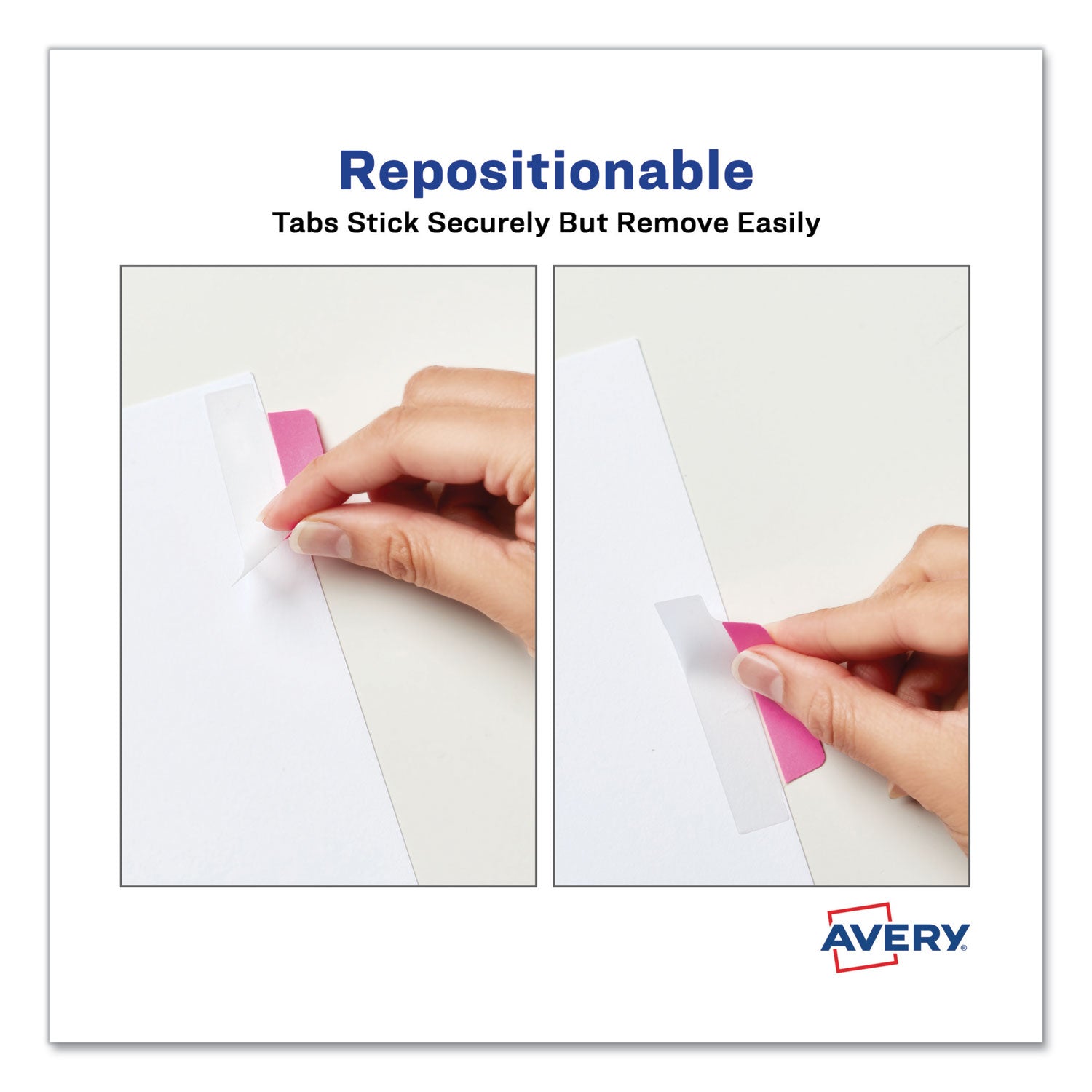 Ultra Tabs Repositionable Tabs, Margin Tabs: 2.5" x 1", 1/5-Cut, Assorted Neon Colors, 24/Pack