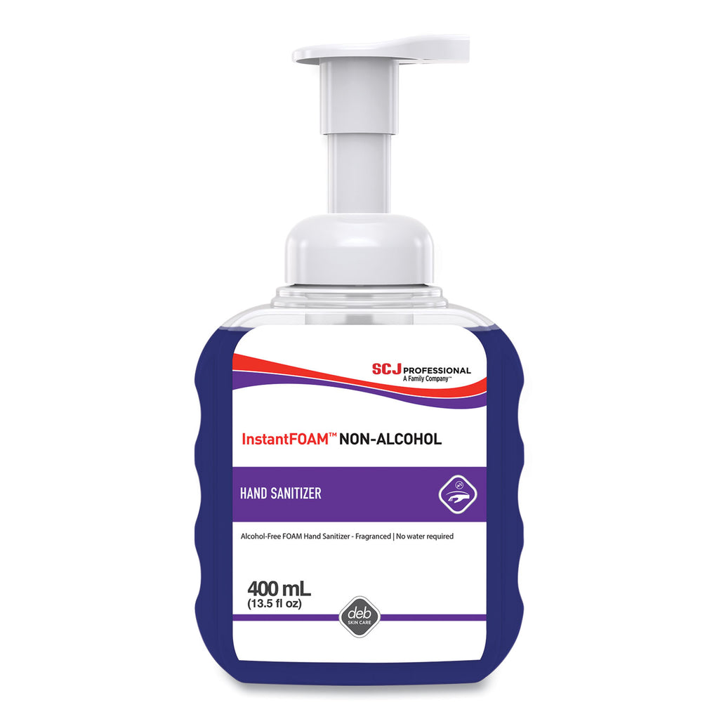 instantfoam-non-alcohol-hand-sanitizer-400-ml-pump-bottle-light-perfume-scent-12-carton_sjn56815 - 1