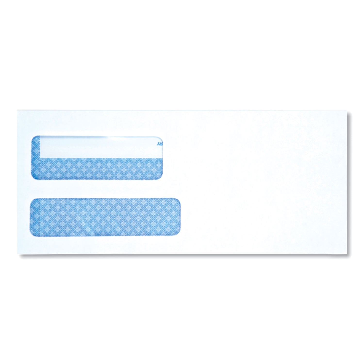 double-window-business-envelope-#9-square-flap-self-adhesive-closure-388-x-888-white-500-box_unv35217 - 1
