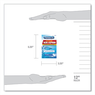 Non Aspirin Acetaminophen Medication, Two-Pack, 50 Packs/Box