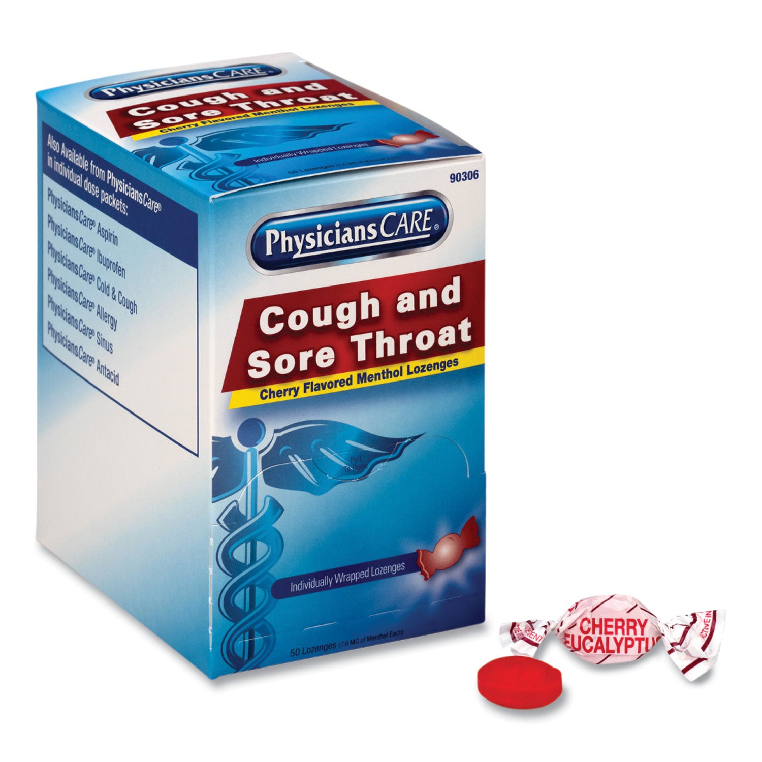 cough-and-sore-throat-cherry-menthol-lozenges-individually-wrapped-50-box_acm90306 - 2