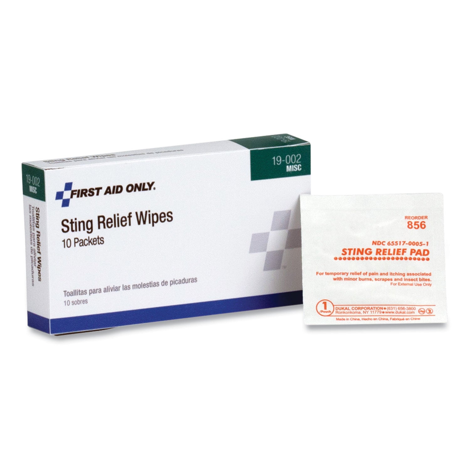 first-aid-sting-relief-pads-10-box_fao19002 - 1