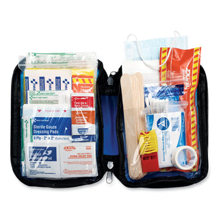 Soft-Sided First Aid and Emergency Kit, 104 Pieces, Soft Fabric Case
