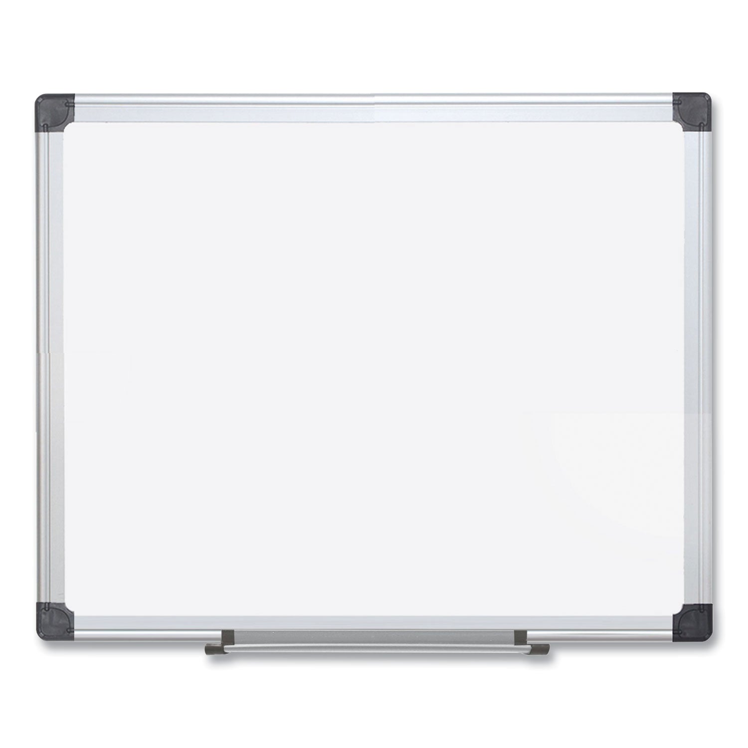 Porcelain Value Dry Erase Board, 48 x 96, White Surface, Silver Aluminum Frame - 