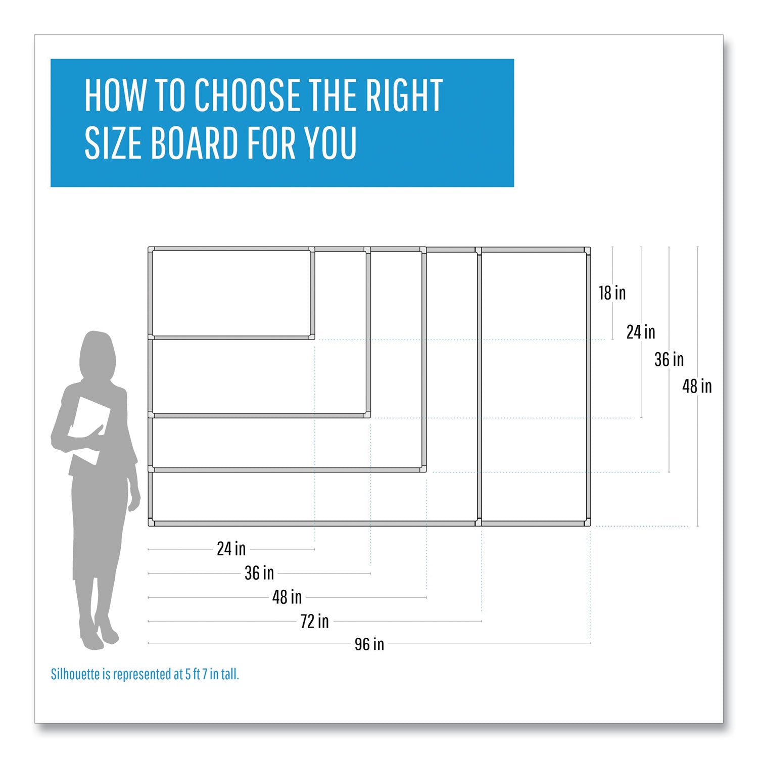 Porcelain Value Dry Erase Board, 48 x 96, White Surface, Silver Aluminum Frame - 