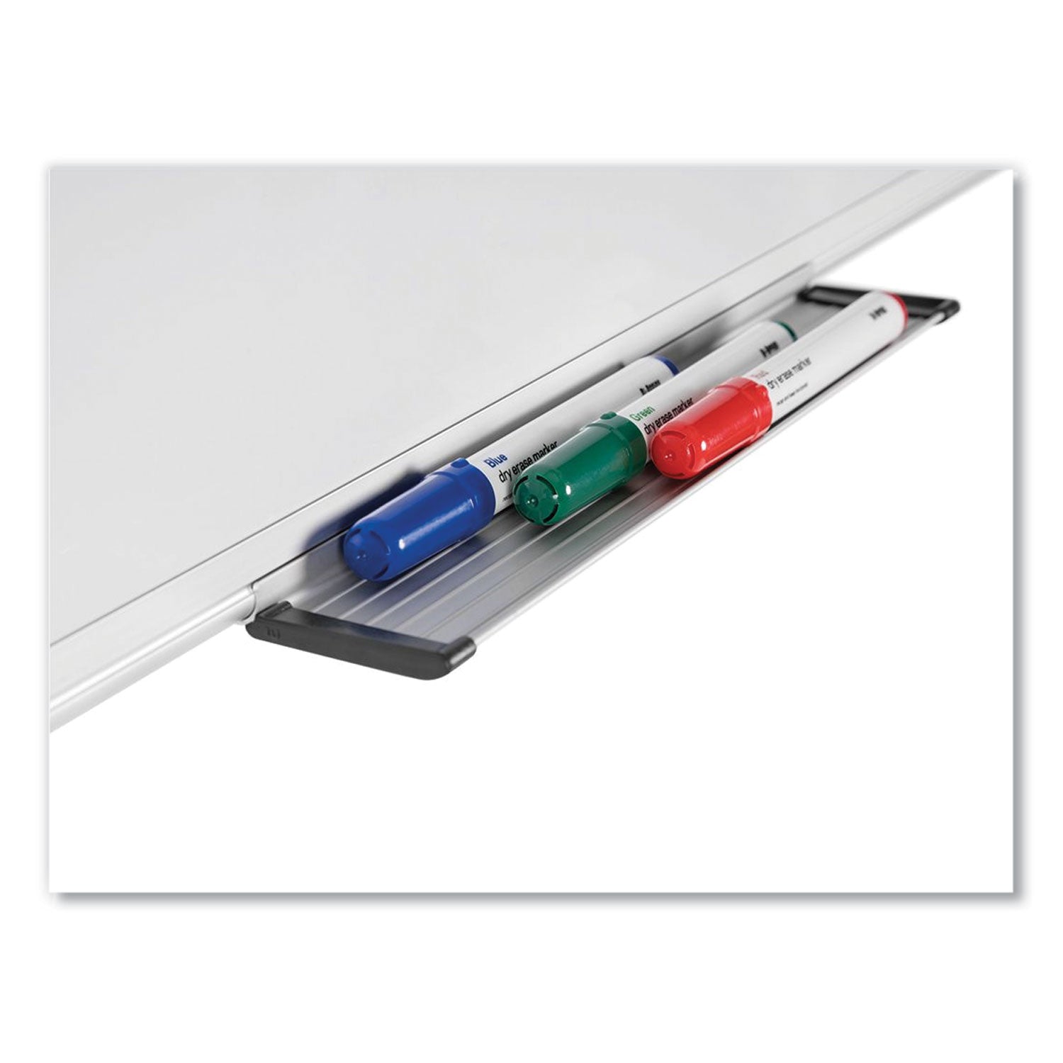 Porcelain Value Dry Erase Board, 48 x 96, White Surface, Silver Aluminum Frame - 