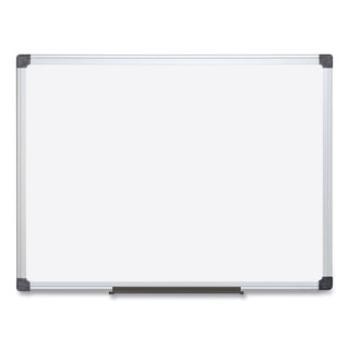 Value Lacquered Steel Magnetic Dry Erase Board, 18 x 24, White Surface, Silver Aluminum Frame - 