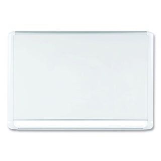 Gold Ultra Magnetic Dry Erase Boards, 48 x 36, White Surface, White Aluminum Frame - 