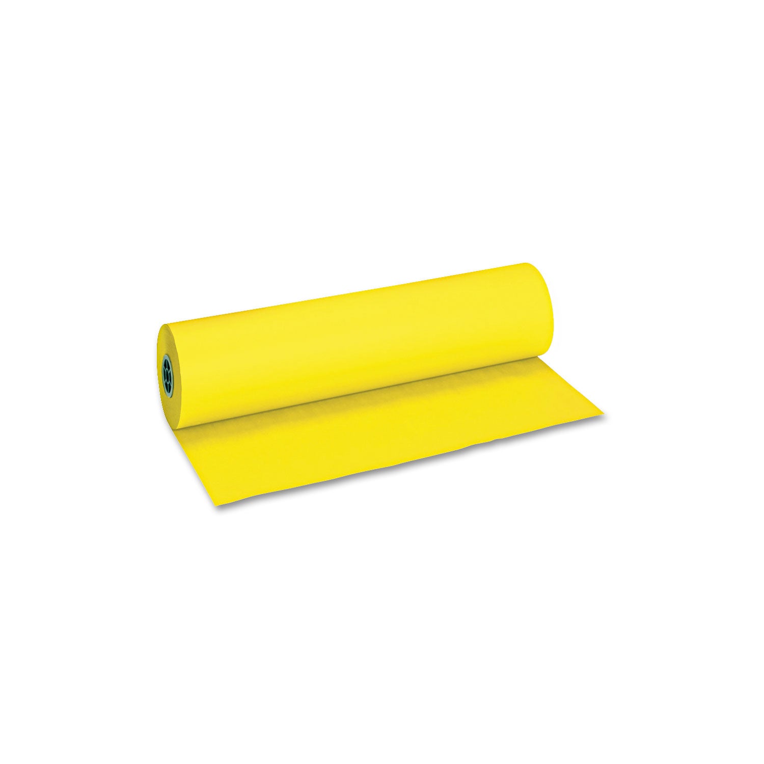 Decorol Flame-Retardant Art Paper Roll - Art, Classroom, Office, Banner, Bulletin Board - 7"Height x 36"Width x 1000 ftLength - 1 / Roll - Yellow - Sulphite