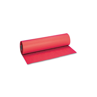 Decorol Flame Retardant Art Rolls, 40 lb Cover Weight, 36" x 1000 ft, Cherry Red - 