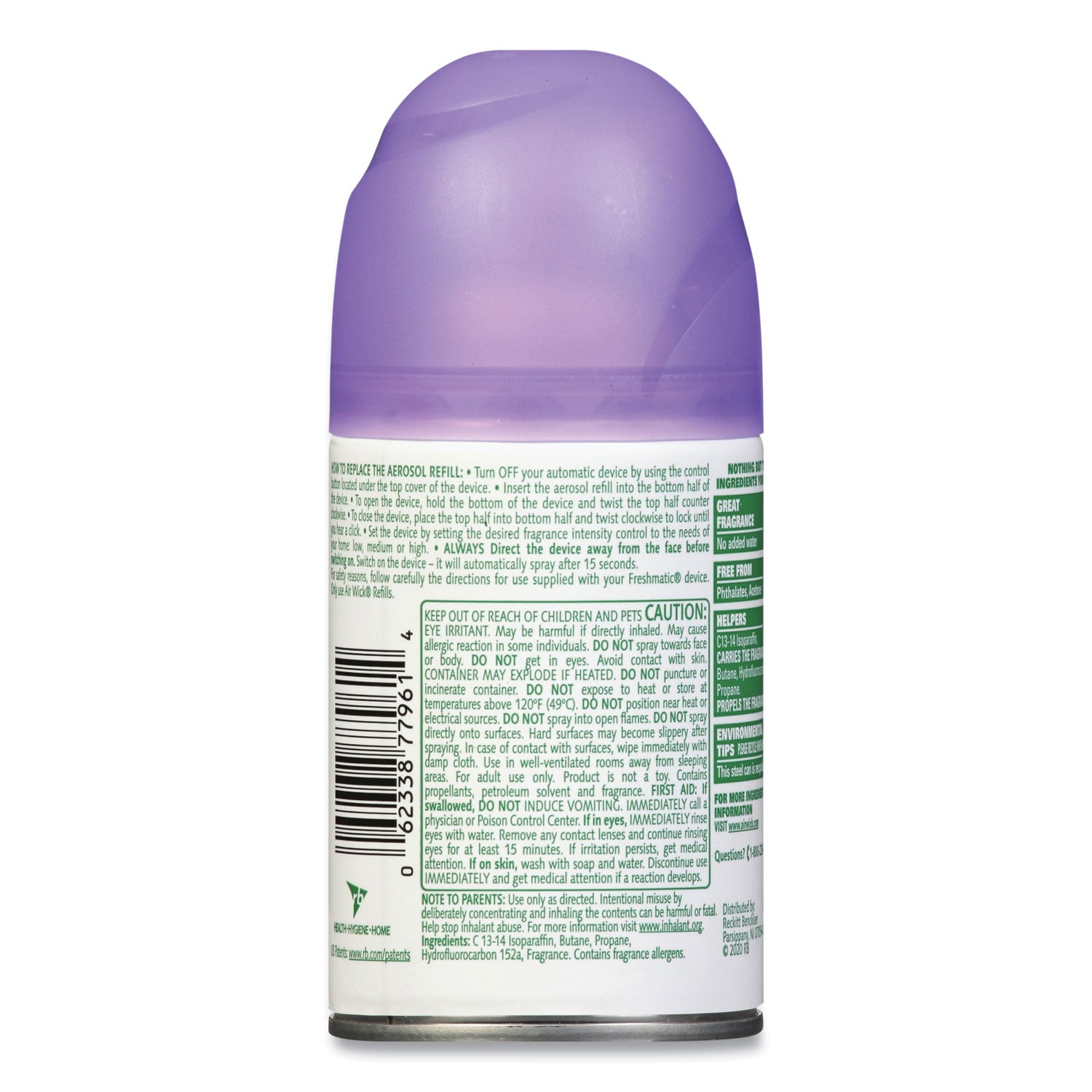 Freshmatic Ultra Automatic Spray Refill, Lavender/Chamomile, 5.89 oz Aerosol Spray - 