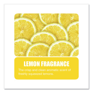 Water-Soluble Deodorant, Lemon Scent, 1 gal Bottle, 4/Carton