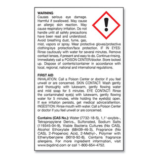 Enzym D Digester Liquid Deodorant, Lemon, 32 oz Bottle, 12/Carton